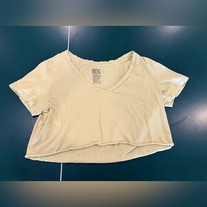 BDG V-Neck Crop Tee
